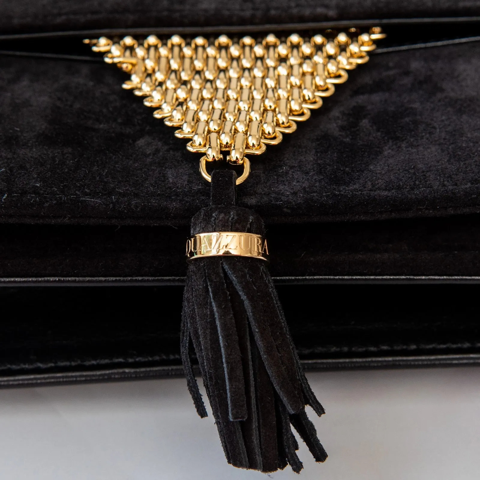 Aquazzura Downtown 24/7 Leather Chain  Bag