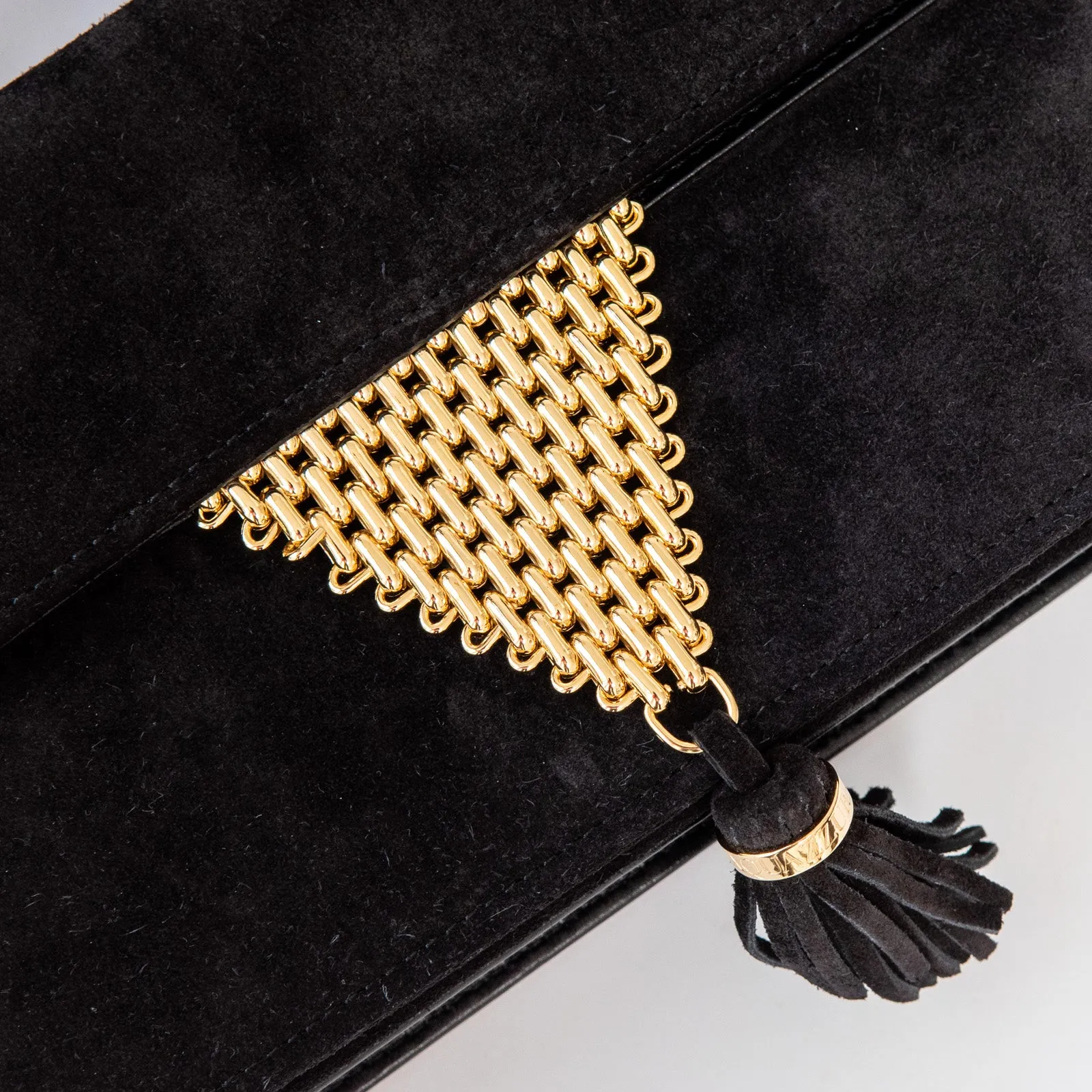Aquazzura Downtown 24/7 Leather Chain  Bag