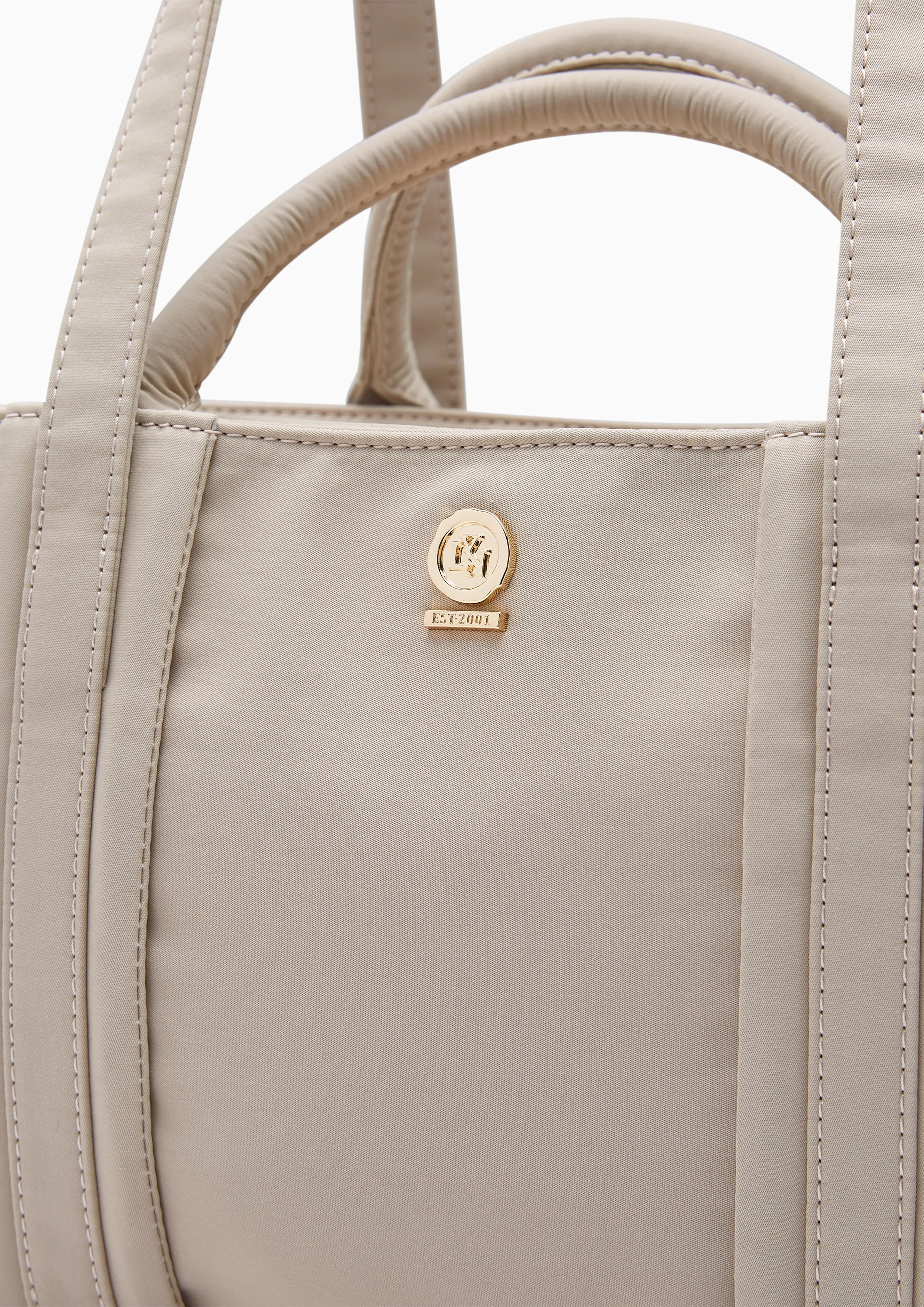 Bimmy Medium Handbag Beige