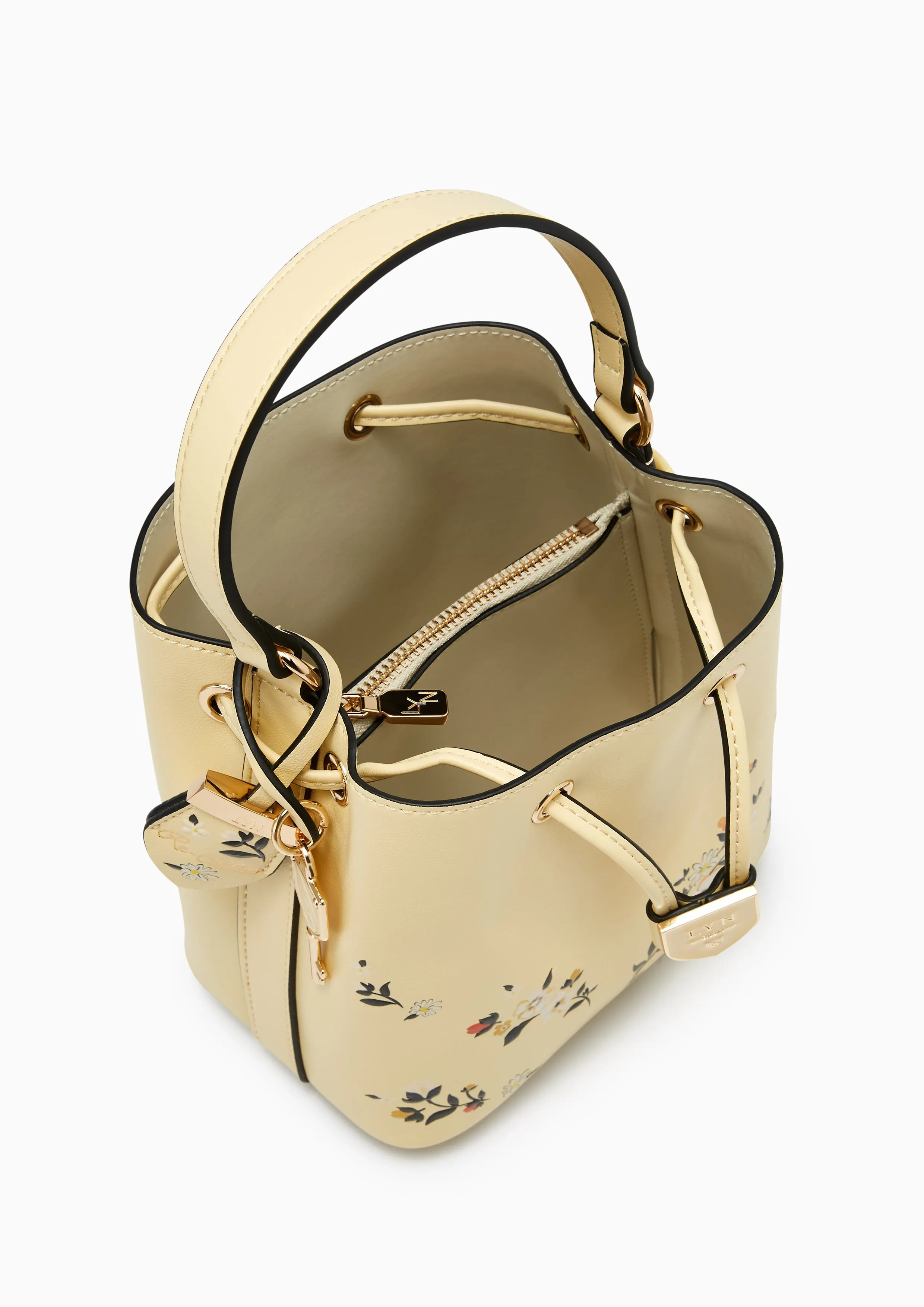 Botanic Carina S Bucket Bag Light Yellow