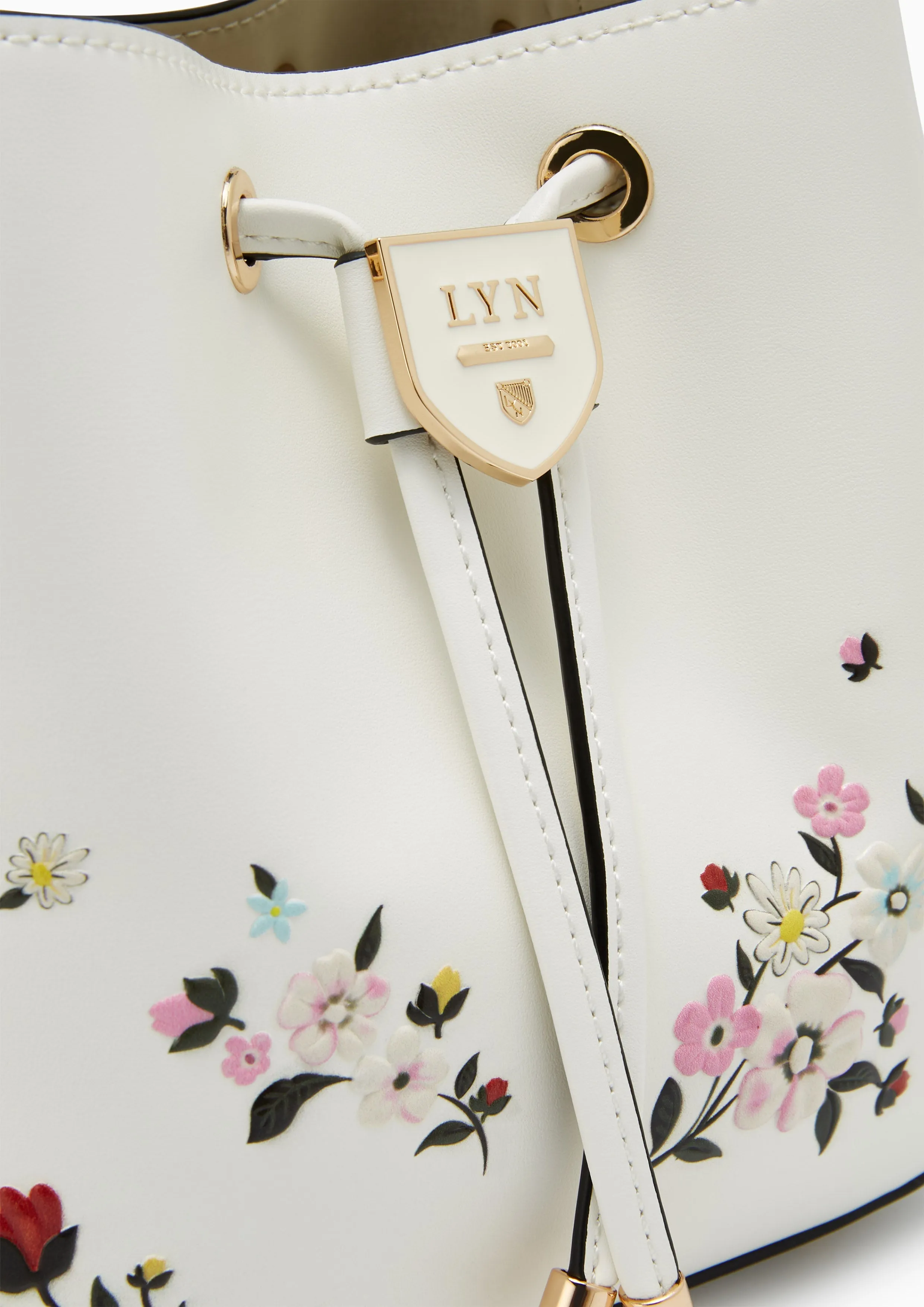 Botanic Carina S Bucket Bag Off-White