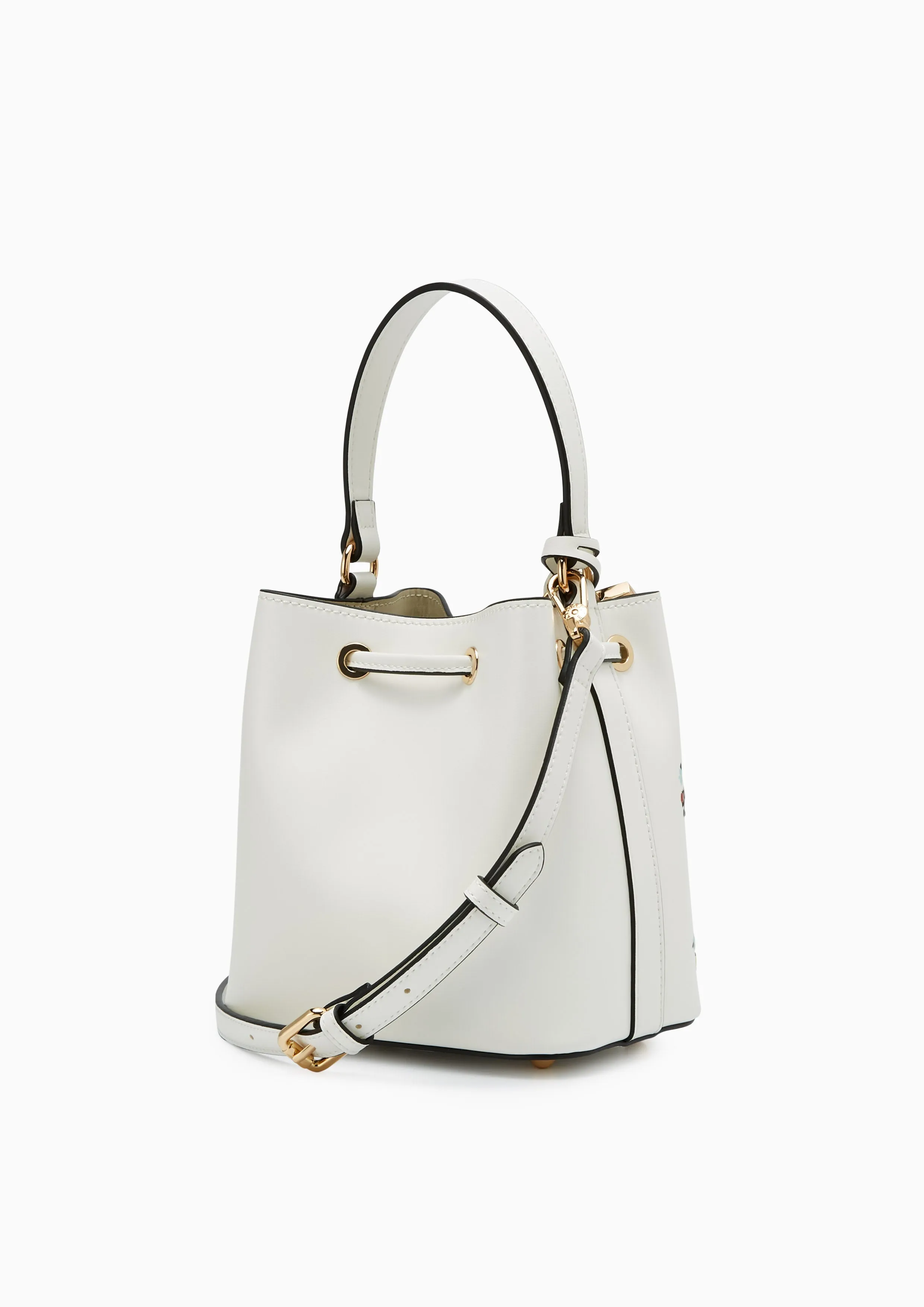 Botanic Carina S Bucket Bag Off-White