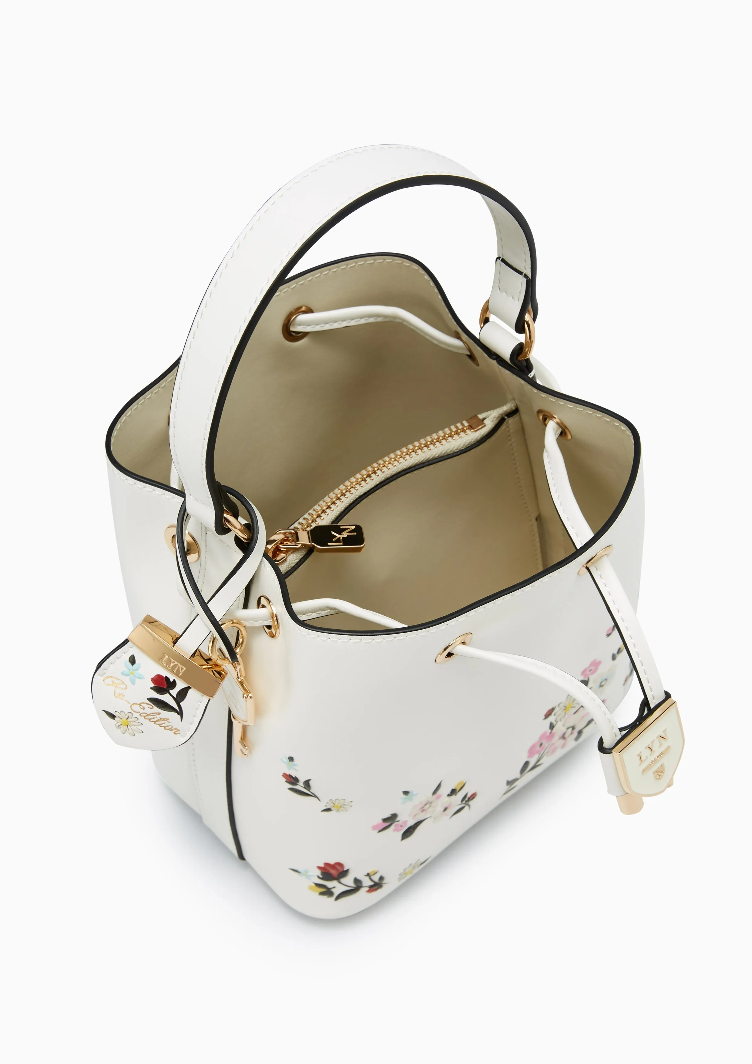 Botanic Carina S Bucket Bag Off-White