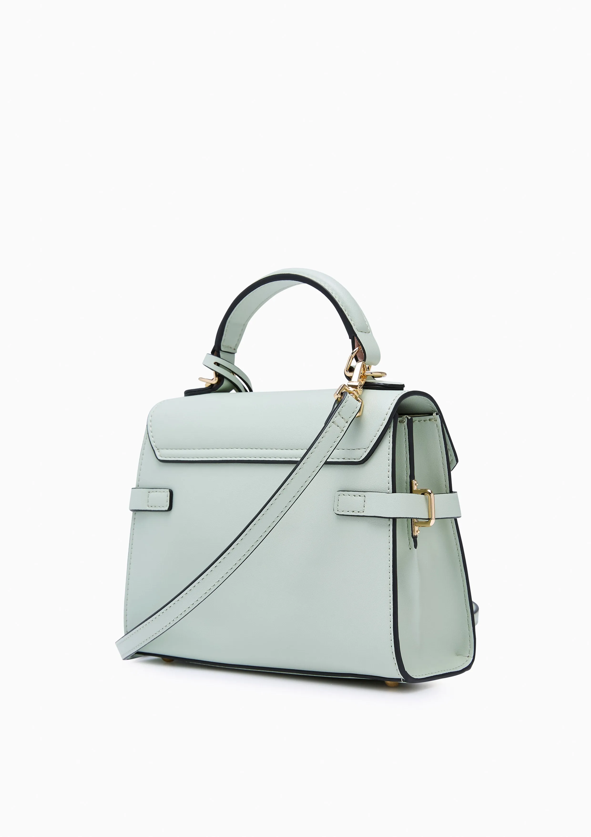 Botanic Fineness S Top Handle Bag Green