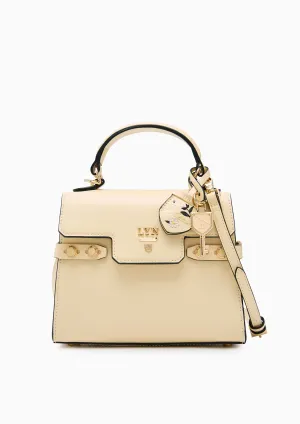 Botanic Fineness S Top Handle Bag Light Yellow