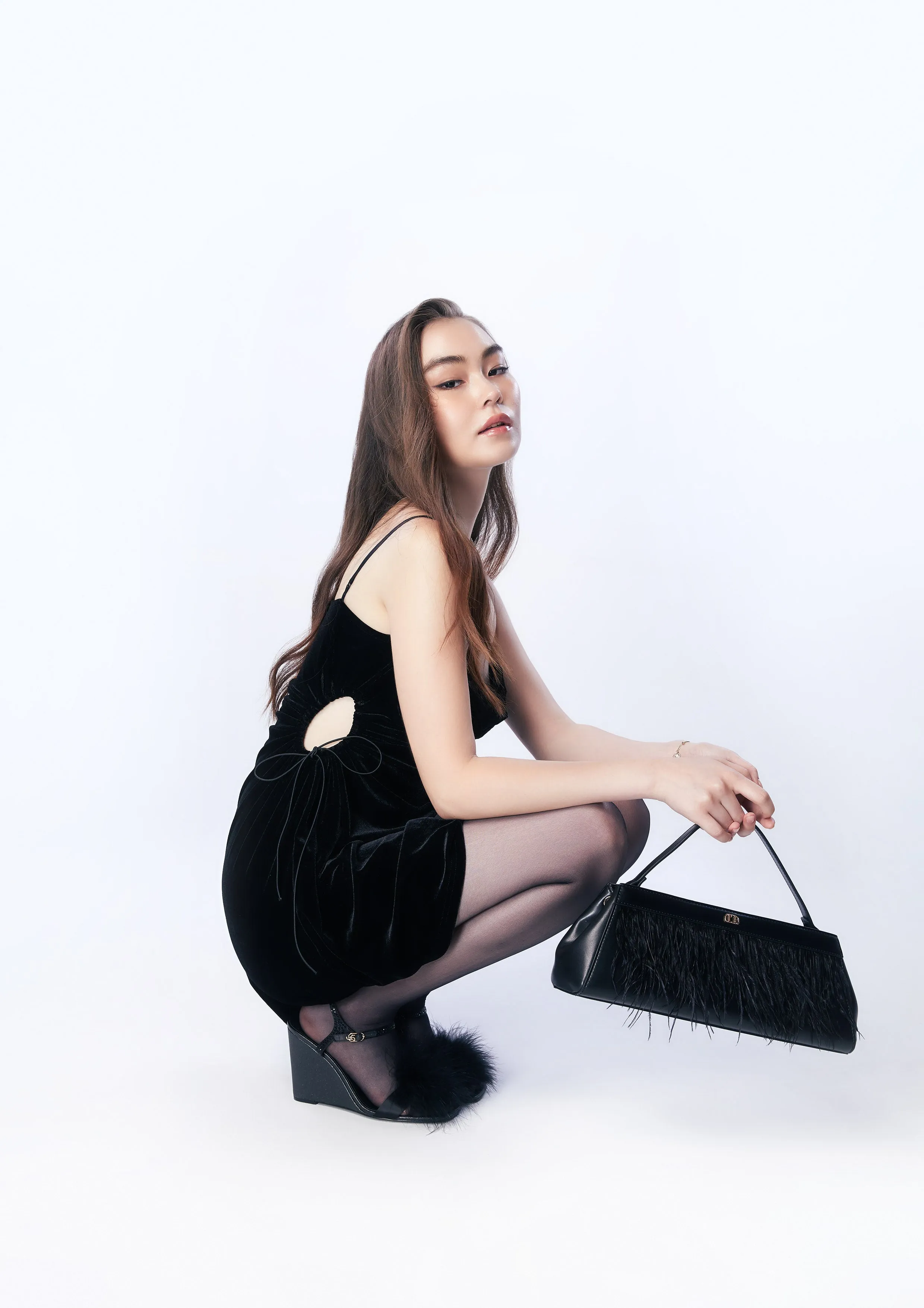 Buster Top Handle Bag Black