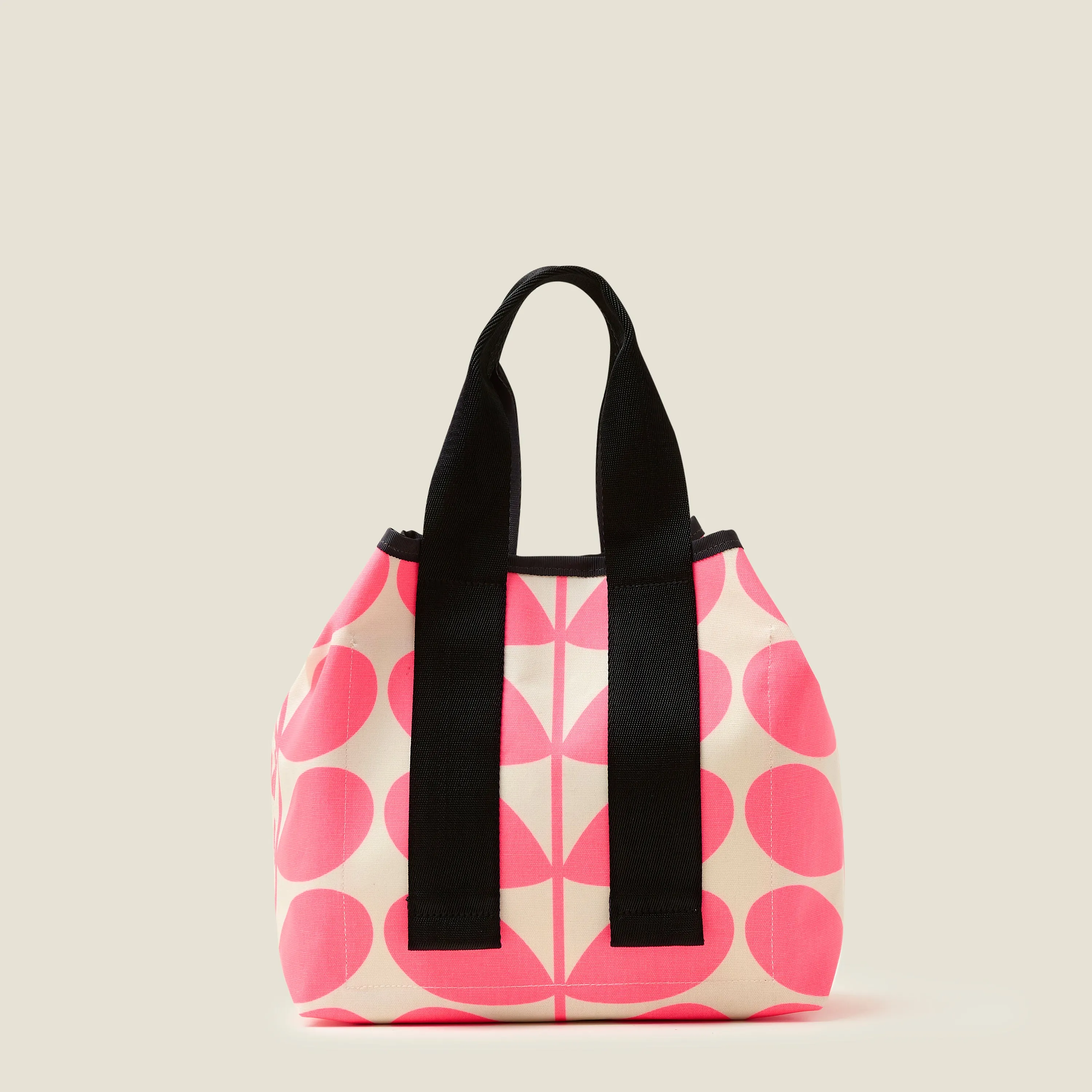 Carrysmall Basic Tote - Solid Stem Neon Pink