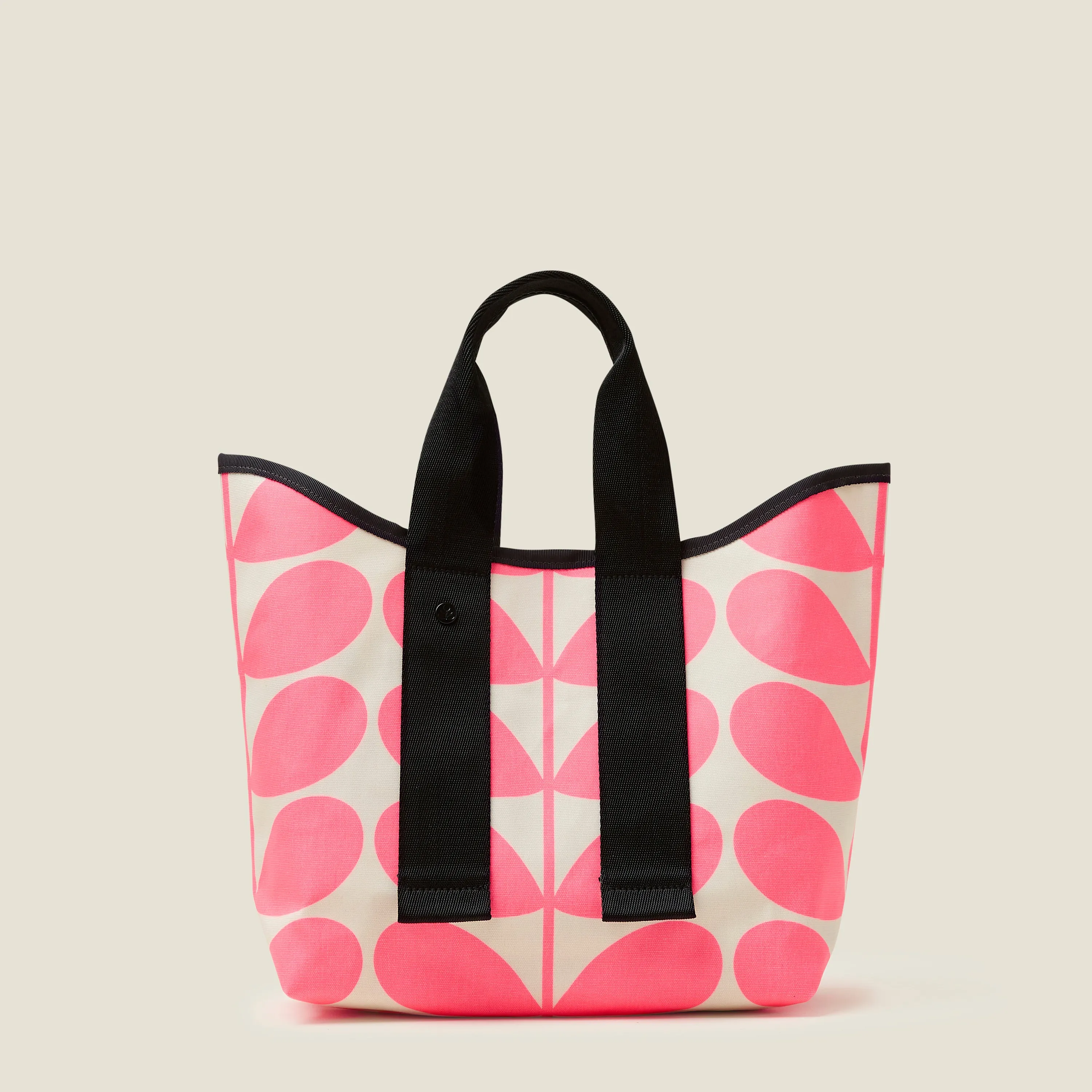 Carrysmall Basic Tote - Solid Stem Neon Pink