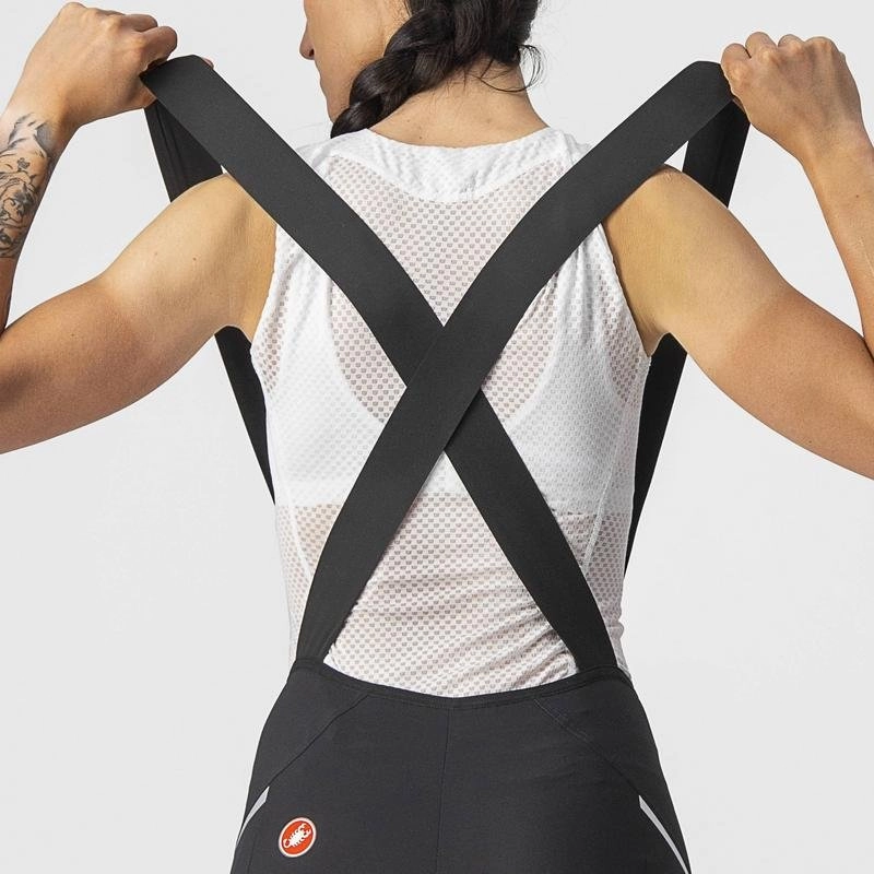 CASTELLI VELOCISSIMA 3 BIB SHORT BLACK/SILVE