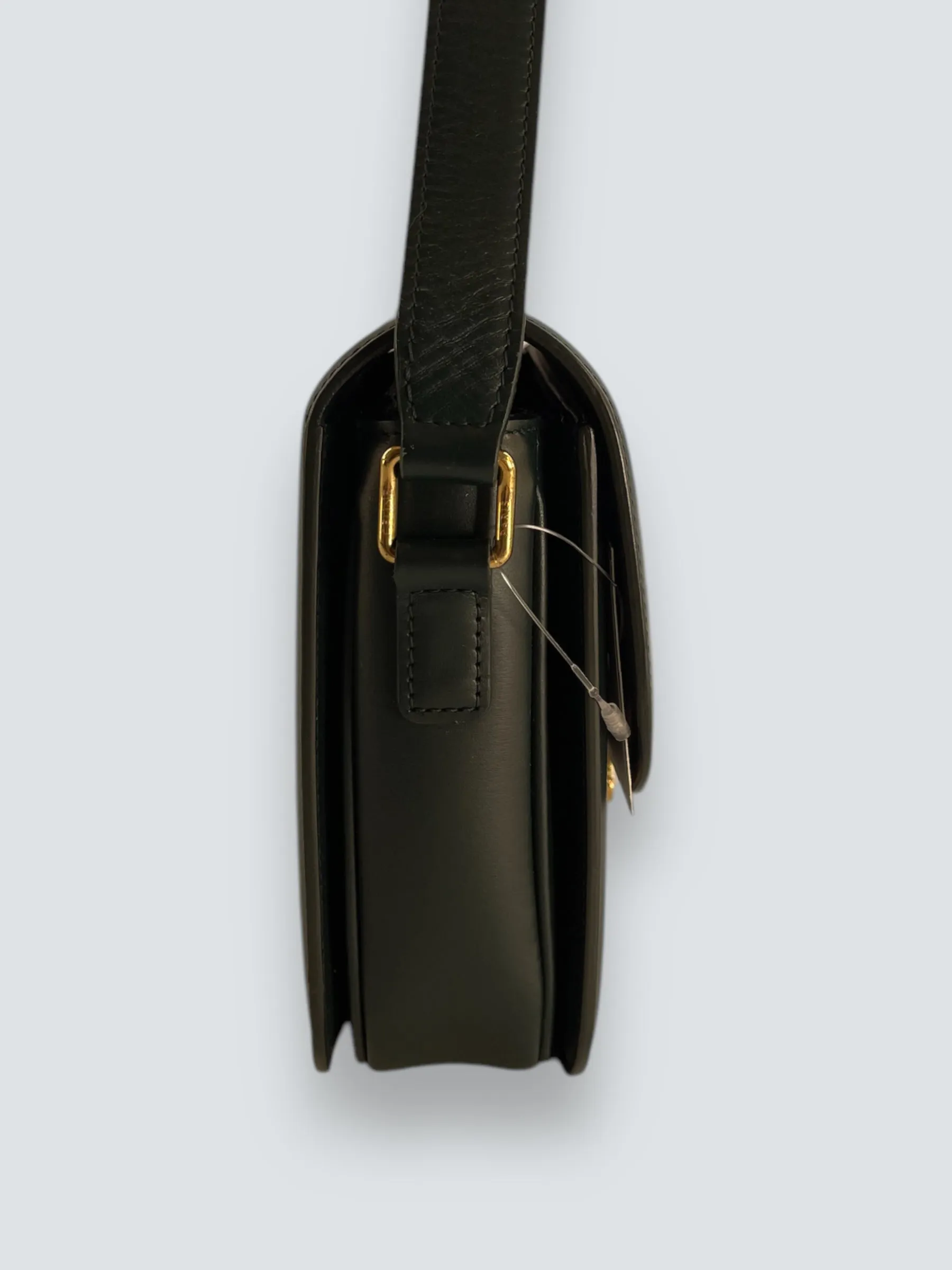 Celine Green Calf Leather Medium ??Triomphe?? Crossbody