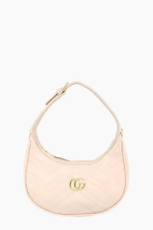 CG Buckle Vegan Leather Shoulder Bag