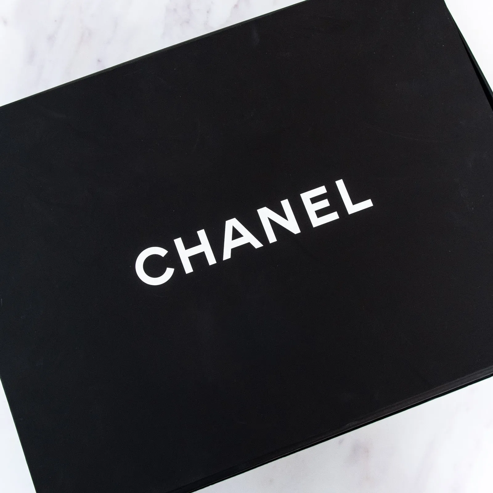 Chanel Black Jumbo Classic  Double Flap Bag In Caviar Leather With Gold Tone Hardware