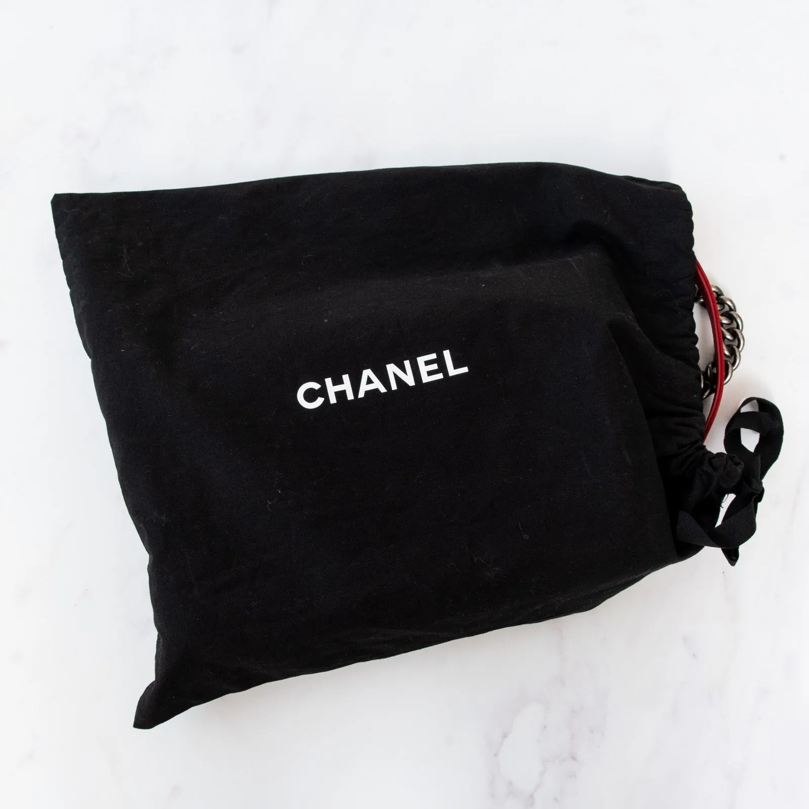 Chanel Mini Square Purple Fabric Flap Bag