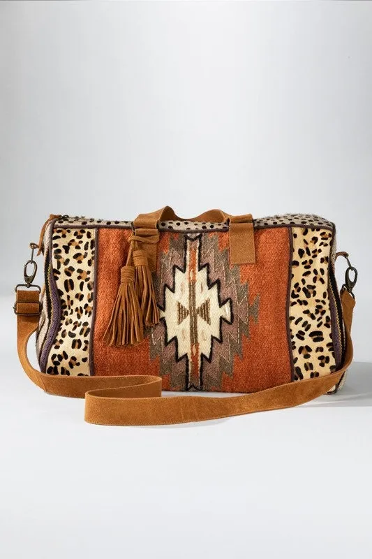 Cheetah Print Duffel Bag