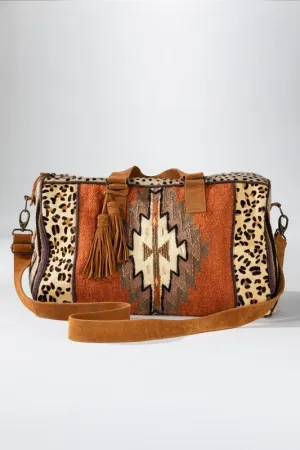 Cheetah Print Duffel Bag
