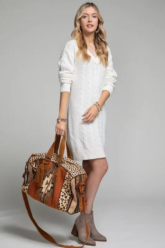 Cheetah Print Duffel Bag