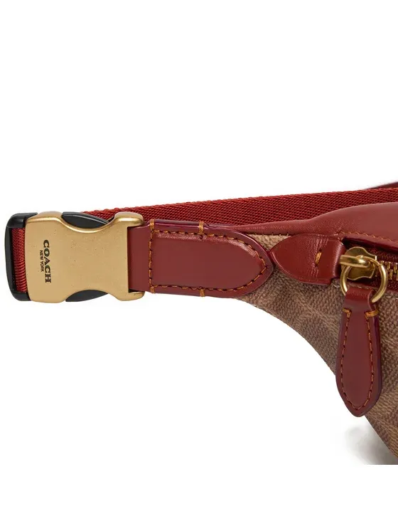 C.O.A.C.H Essential Belt Bag In Signature Canvas Bag