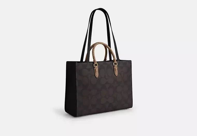 C.O.A.C.H Maggie Tote Bag In Blocked Signature