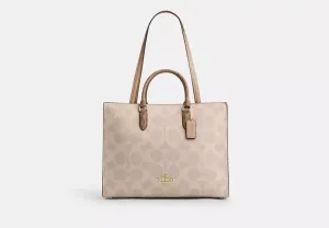 C.O.A.C.H Maggie Tote Bag In Blocked Signature