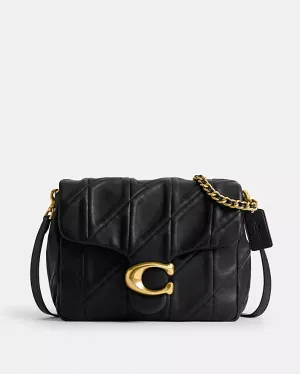 C.O.A.C.H TIMES SQUARE TABBY SHOULDER BAG 26 WITH QUILTING
