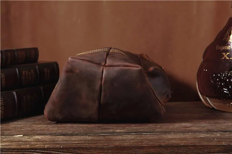 Cool Leather Mens Chest Bag Sling Bags Sling Crossbody Bag Travel Sling Bag for men
