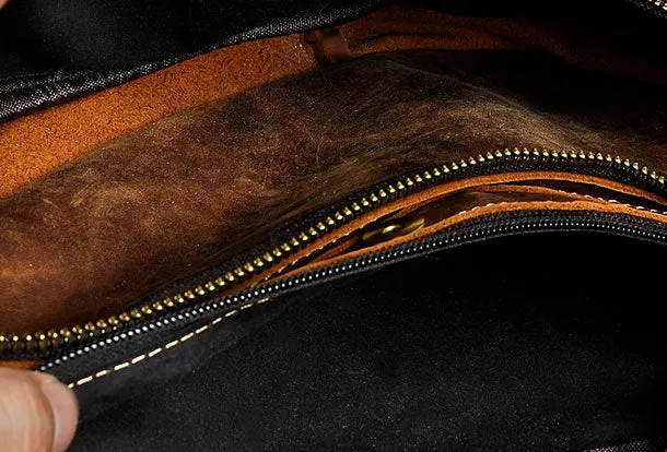COOL LEATHER MENS SLING BAG SLING shoulder backpack CHEST BAG FOR MEN