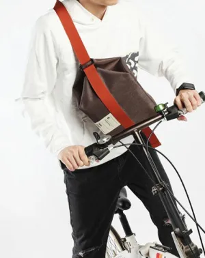 Cool Nylon Cloth Casual Men's Sling Bag Chest Bag One Shoulder Backpack For Men