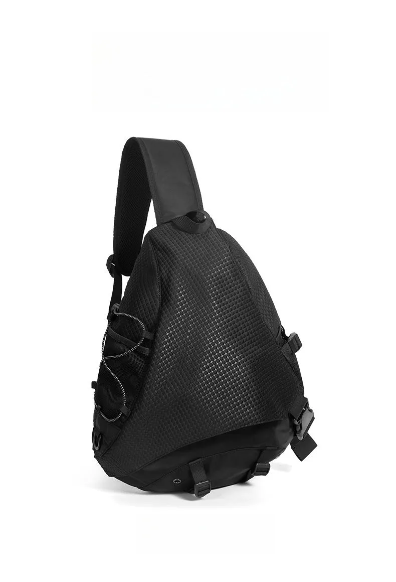 Cool Travel Large Sling Bag For Big Men Nylon Large Hiking Sling Bag For Big Men