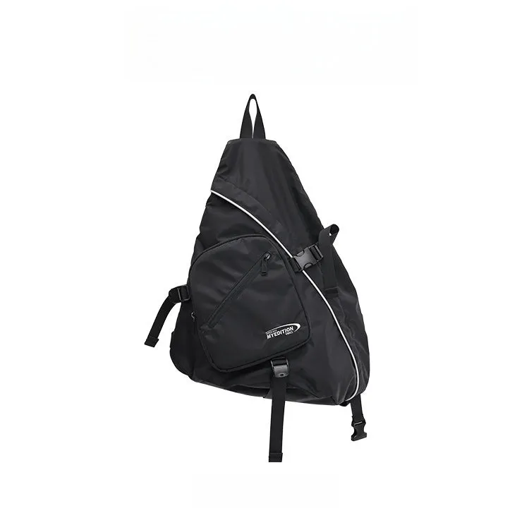 Cool Travel Large Sling Bag For Big Men Polyester Sports Large Hiking Sling Bag For Women