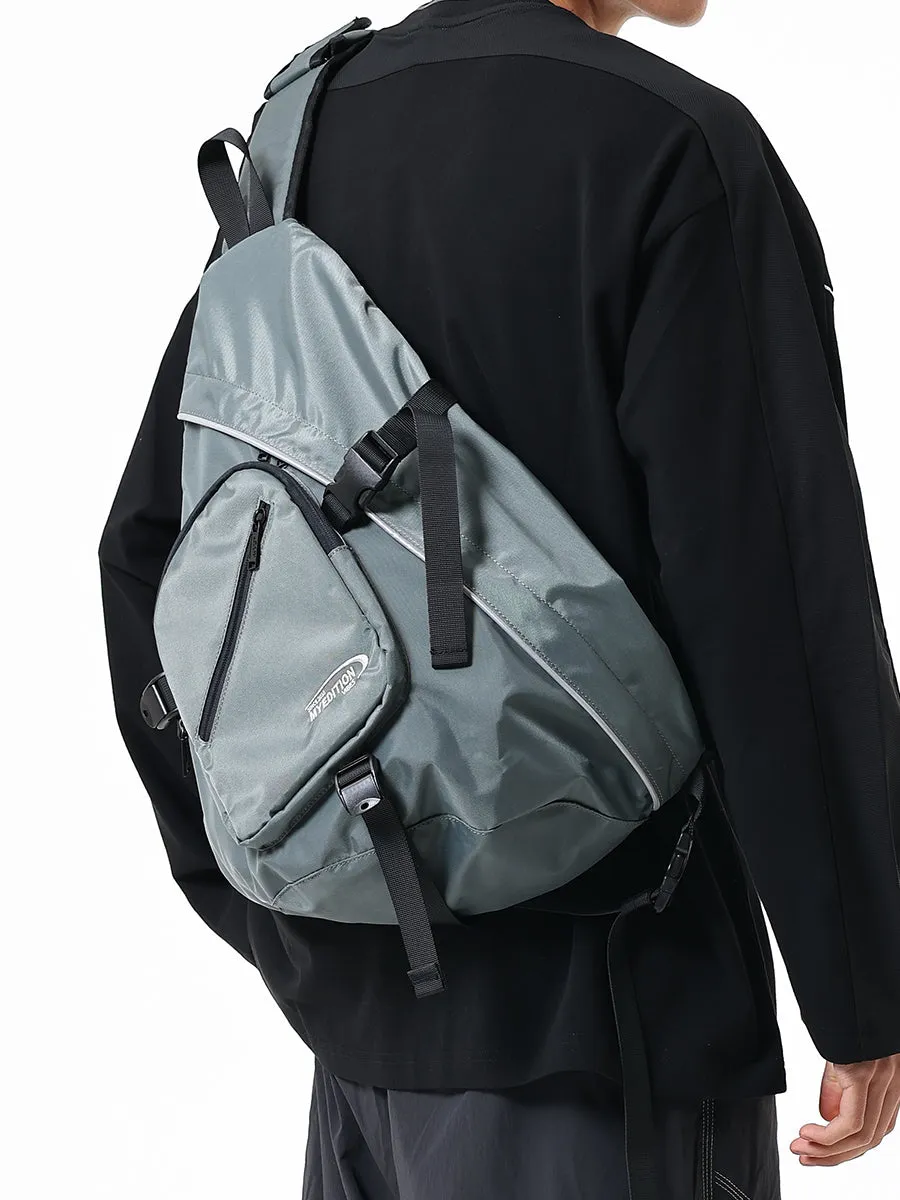Cool Travel Large Sling Bag For Big Men Polyester Sports Large Hiking Sling Bag For Women