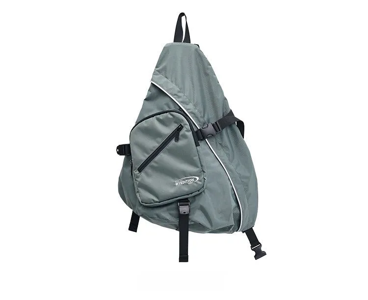Cool Travel Large Sling Bag For Big Men Polyester Sports Large Hiking Sling Bag For Women