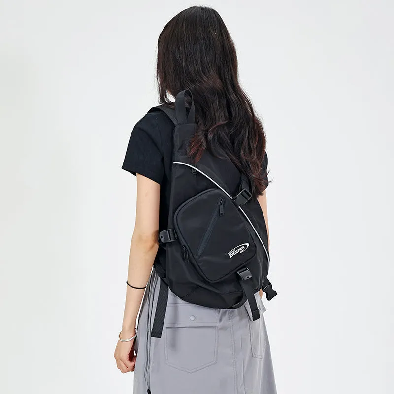 Cool Travel Large Sling Bag For Big Men Polyester Sports Large Hiking Sling Bag For Women