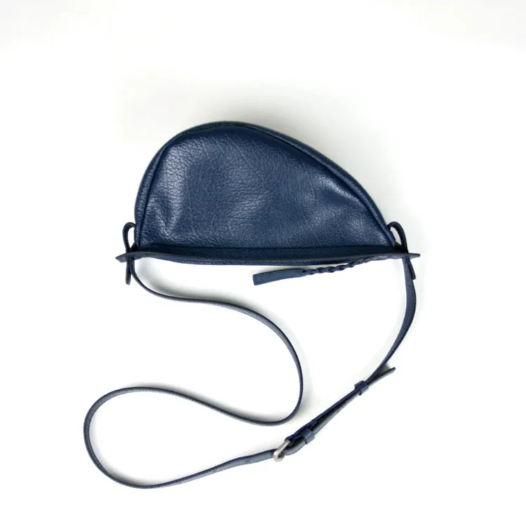 Cute Green Leather Womens Sling Bag Shoulder Bag Crossbody Saddle Bag for Women