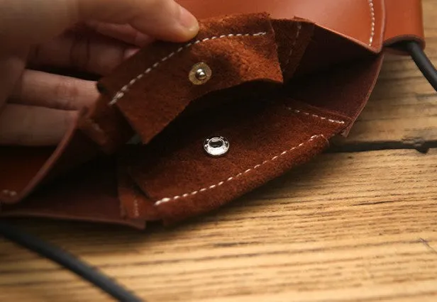 Cute LEATHER WOMEN SHOULDER Circle BAG Crossbody Round Purses FOR WOMEN