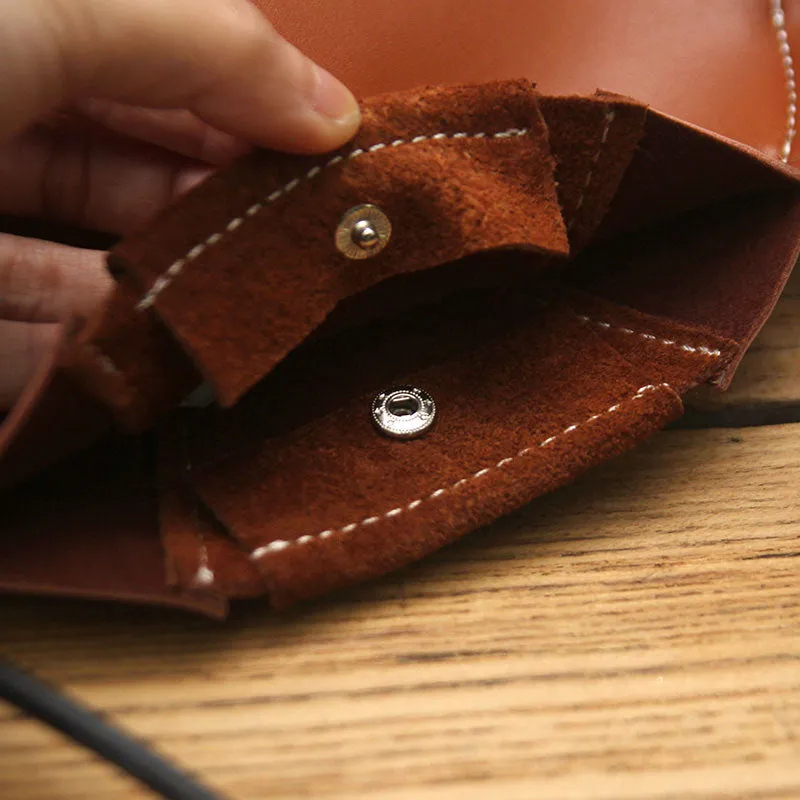 Cute LEATHER WOMEN SHOULDER Circle BAG Crossbody Round Purses FOR WOMEN