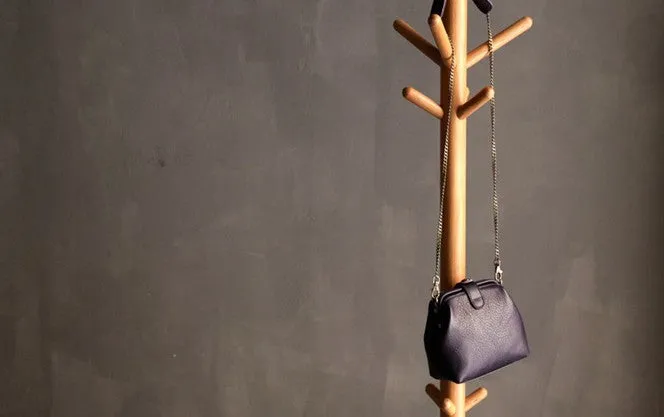 Cute LEATHER WOMEN Small Doctor Purse Chain SHOULDER BAG Purse FOR WOMEN
