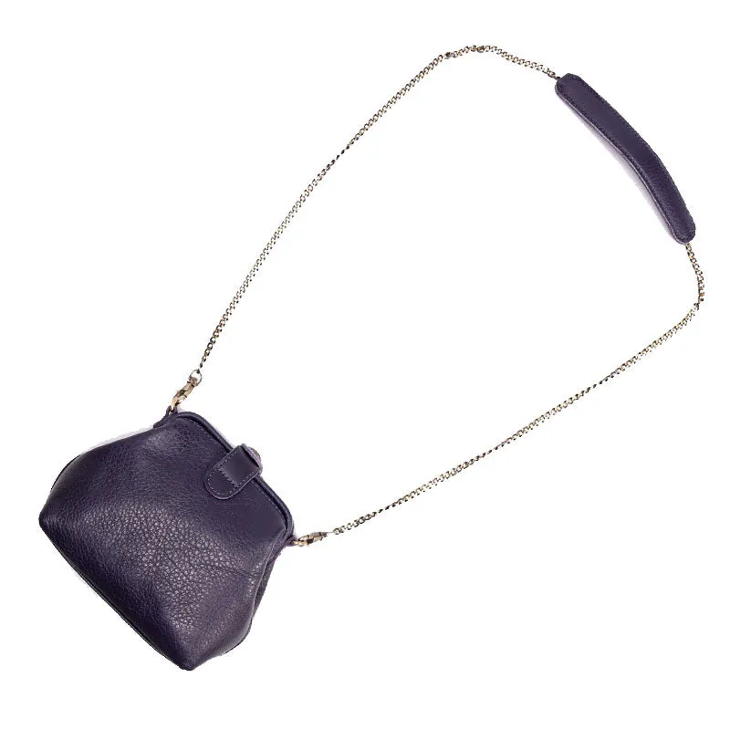 Cute LEATHER WOMEN Small Doctor Purse Chain SHOULDER BAG Purse FOR WOMEN