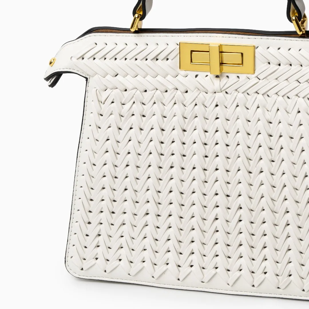 Dionne Woven Handbag