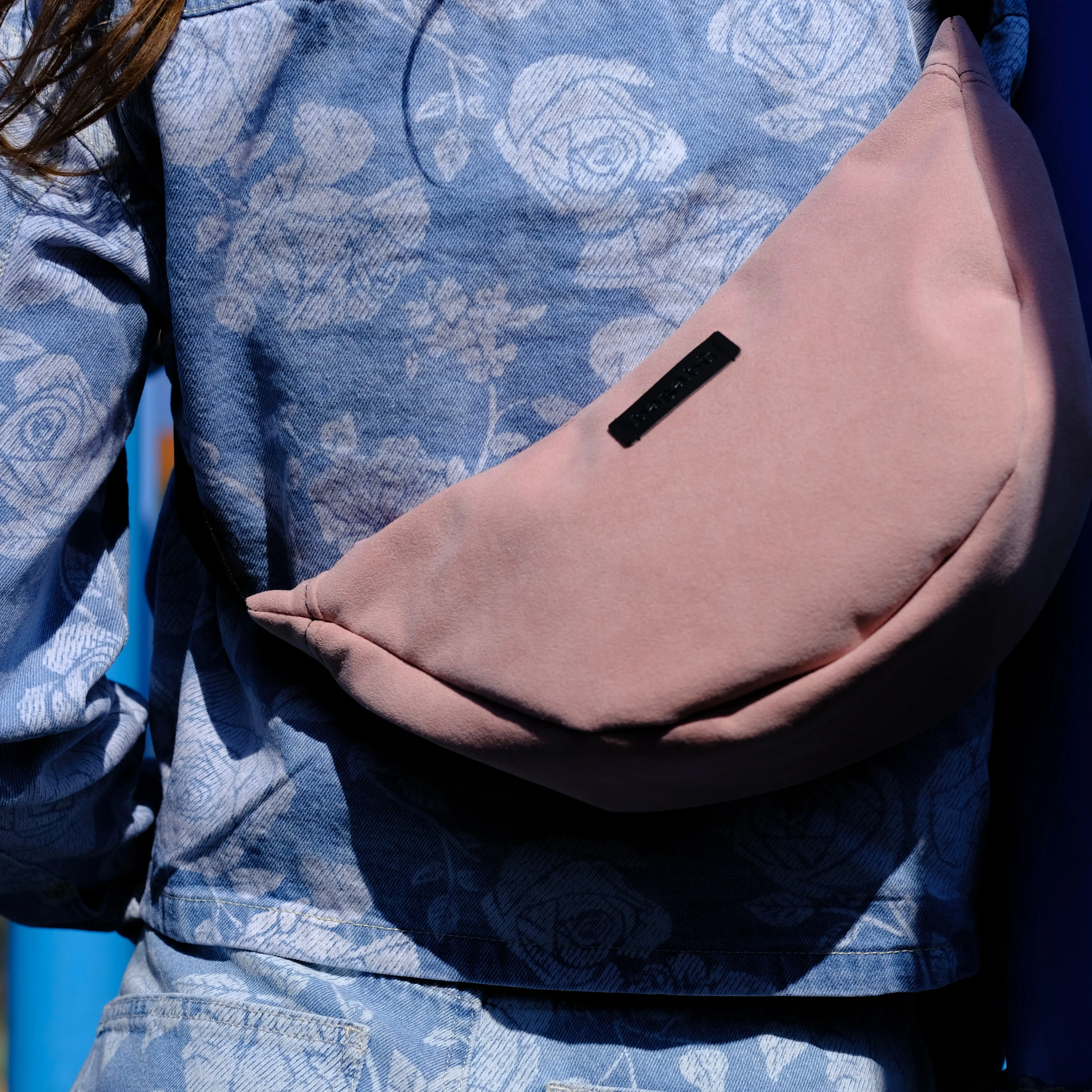 Dusty Pink Banana Bag