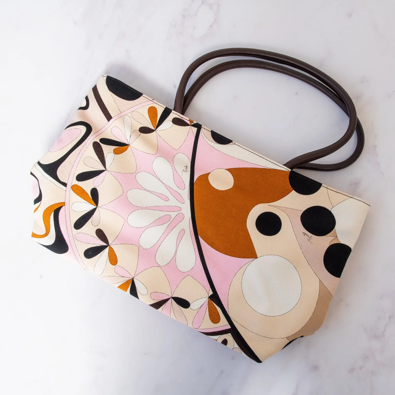 Emilio Pucci Printed Tote Bag