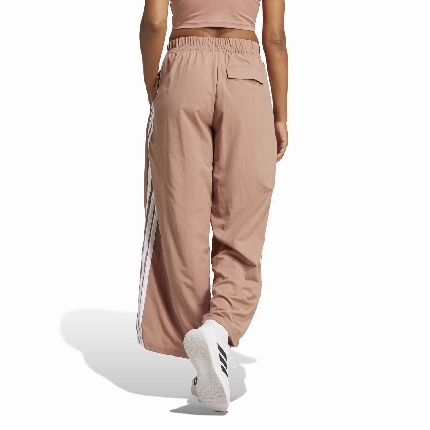 Essentials 3-Stripe Parachute Pant - Womens