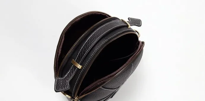 Fashion Womens Leather round purse circle bag circle handbag round handbag for women