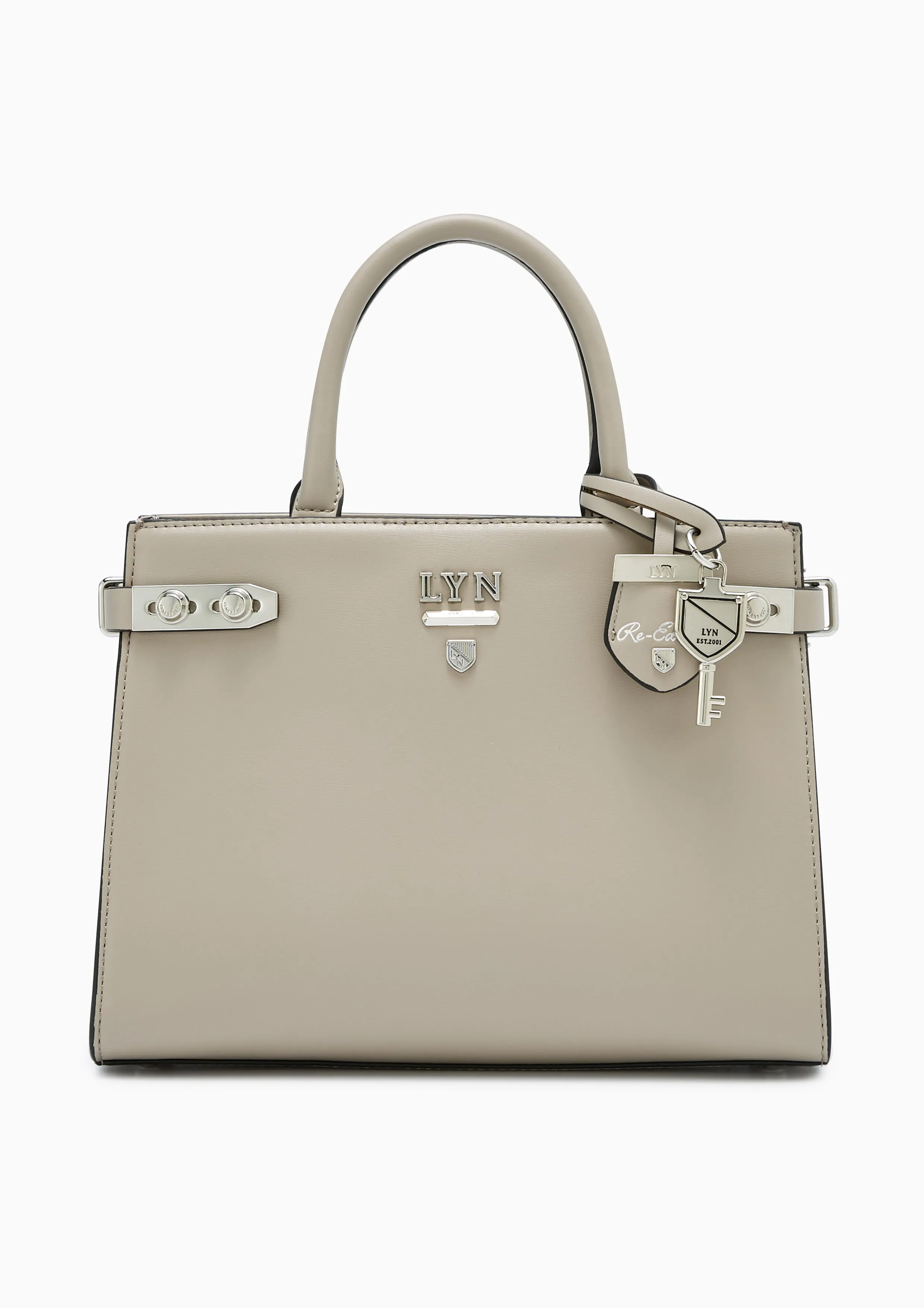 Fineness Re-Edit L  Handbag Grey