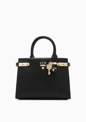 Fineness Re-Edit L Top Handle Bag Black