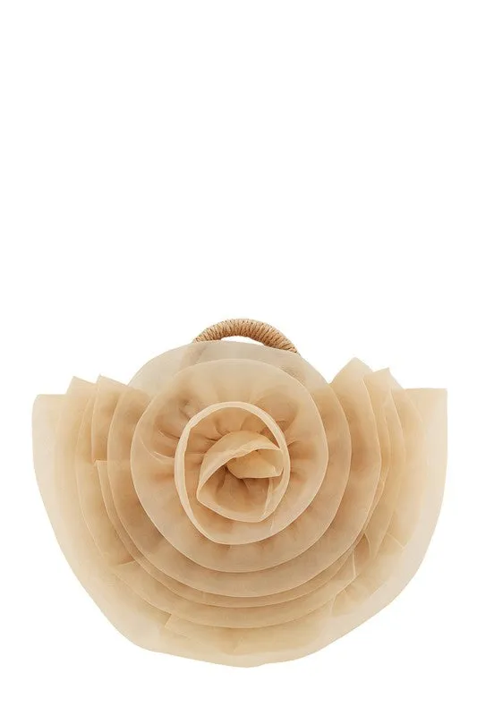 Flower Straw Bag