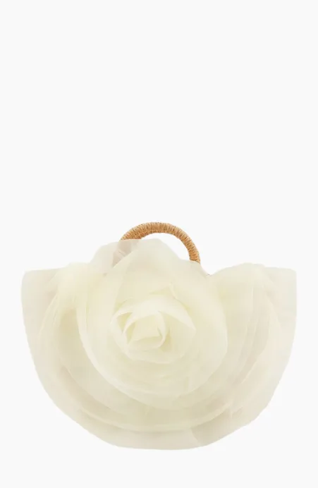 Flower Straw Bag