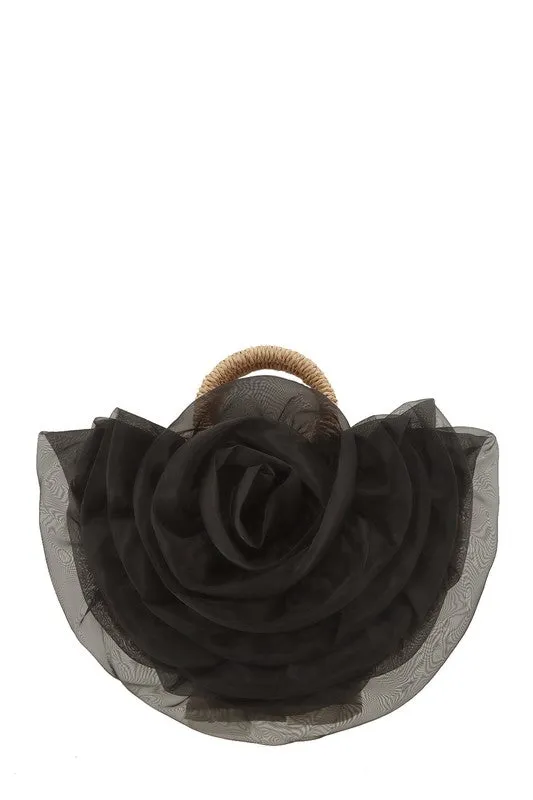 Flower Straw Bag
