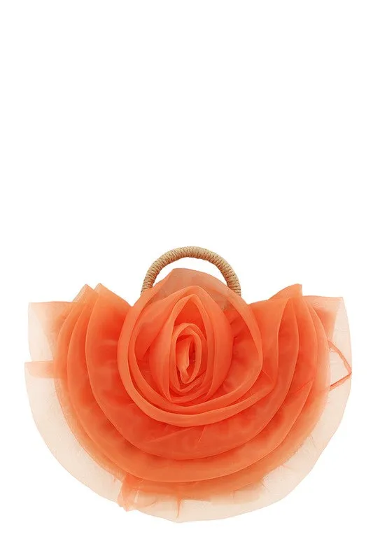 Flower Straw Bag
