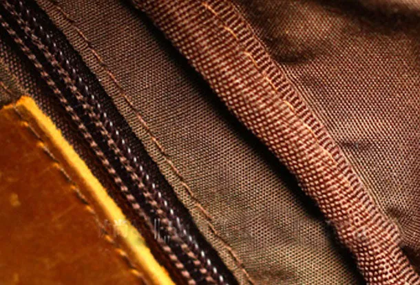 Genuine Leather Mens Cool SLing Bag iPad Bag Chest Bag Bike Bag