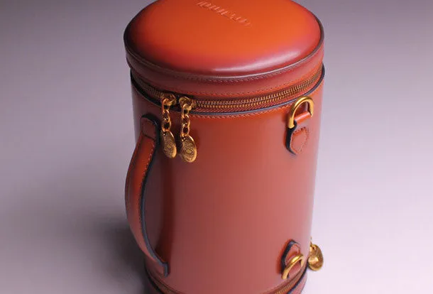 Genuine Leather round bag shoulder bag for women leather crossbody bag